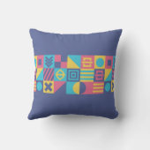 シンボルアートデザイン紫 クッション (裏面)