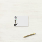 シンボルスパイラルスネークココペリ注記 ポストイット (デスク上)