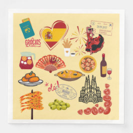 シンボルスペインの旅行愛好家