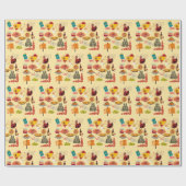 シンボルスペインの旅行愛好家 ラッピングペーパー (フラット)