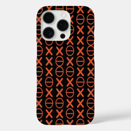 シンボルパターンコード文字列 Case-Mate iPhoneケース (裏面)