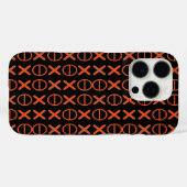 シンボルパターンコード文字列 Case-Mate iPhoneケース (裏面 (横))
