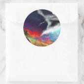 シンボルフローステッカー ラウンドシール (バッグ)