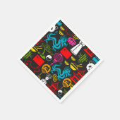 シンボル中国のナプキン スタンダードカクテルナプキン (角)