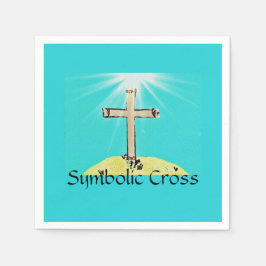 シンボル交差 スタンダードカクテルナプキン