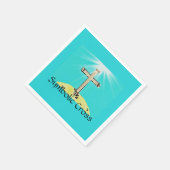 シンボル交差 スタンダードカクテルナプキン (角)