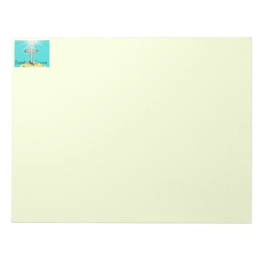 シンボル交差 ノートパッド (正面)