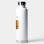 シンボル付き耐久中国の水ボトル ウォーターボトル (左面)