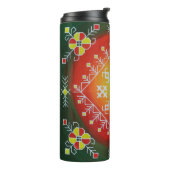 シンボル伝統的付きラトビアフォークアー絵画ト タンブラー (回転左)