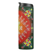 シンボル伝統的付きラトビアフォークアー絵画ト タンブラー (回転右)