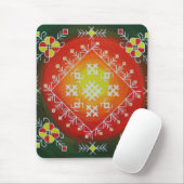 シンボル伝統的付きラトビアフォークアー絵画ト マウスパッド (マウス)