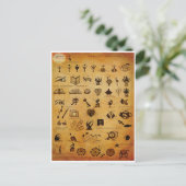 シンボル1ポストカード ポストカード (スタンド正面)