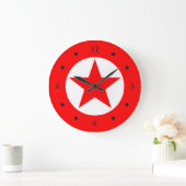 シンボル/アイコン – DOT STAR +アイディア ラージ壁時計 (ホーム)