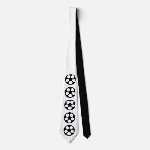 シンボル – サッカーボール+あなたのアイディア ネクタイ