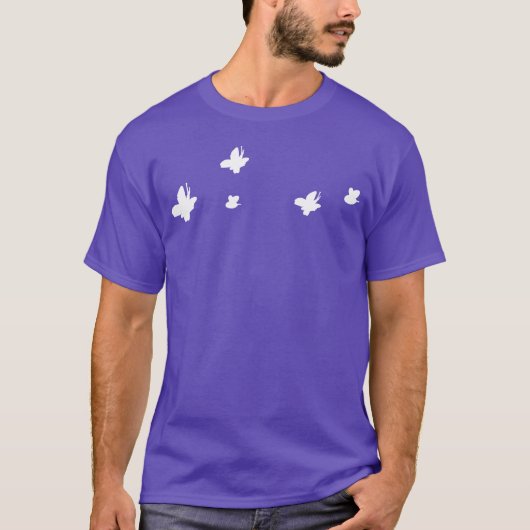 シンボル 形状 自然 蝶 蜂 動物 ファミリー Tシャツ (正面)