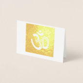 シンボルOM個人式 箔カード (正面)