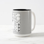 シンポスト、マラケチ、モロッコ ツートーンマグカップ (正面右)