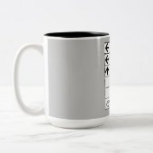 シンポスト、マラケチ、モロッコ ツートーンマグカップ (左)