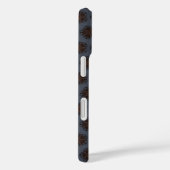 シンメトリーな線画のメカニカルフラワースタイル Case-Mate iPhoneケース (裏面 / 右)