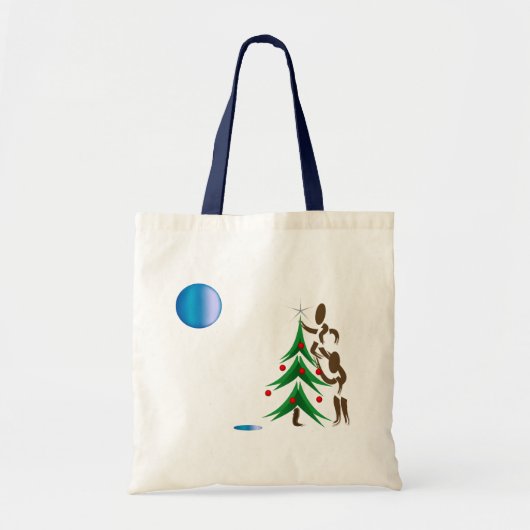 シンリーの～星を配置 トートバッグ (正面)