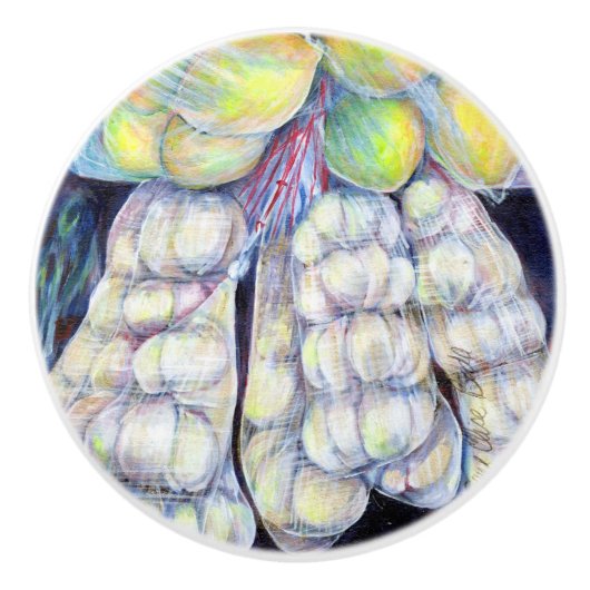 シン疑問に思ガポール・ウェット・マーケット セラミックノブ (正面)