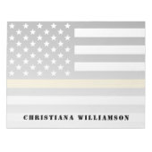 シン金ゴールドラインフラグ911ディスパッチャの評価 ノートパッド (正面)