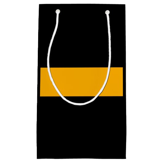 シン金ゴールド線ディスパッチスモール抱き枕 スモールペーパーバッグ (正面)