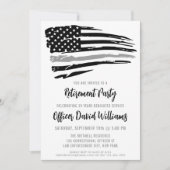 シン・グレイ・ライン 矯正官 退職 招待状 (正面)