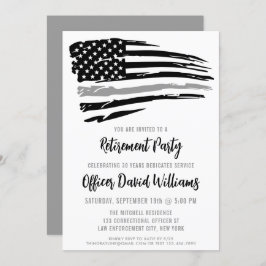 シン・グレイ・ライン 矯正官 退職 招待状