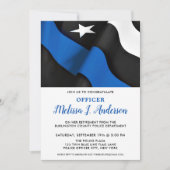 シン・ブルー・ラインの引退警官 招待状 (正面)