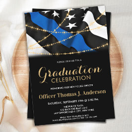 シン・ブルー・ライン卒業警察官 招待状