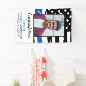 シン・ブルー・ライン警察官卒業党 横断幕 (インサイチュ)