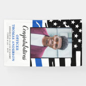 シン・ブルー・ライン警察官卒業党 横断幕 (横)