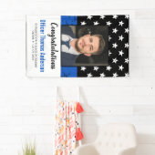 シン・ブルー・ライン警察官卒業党 横断幕 (インサイチュ)