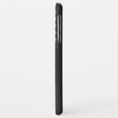 シン・ブルー・ライン・ポリス・オフィサー Case-Mate iPhoneケース (裏面/左)