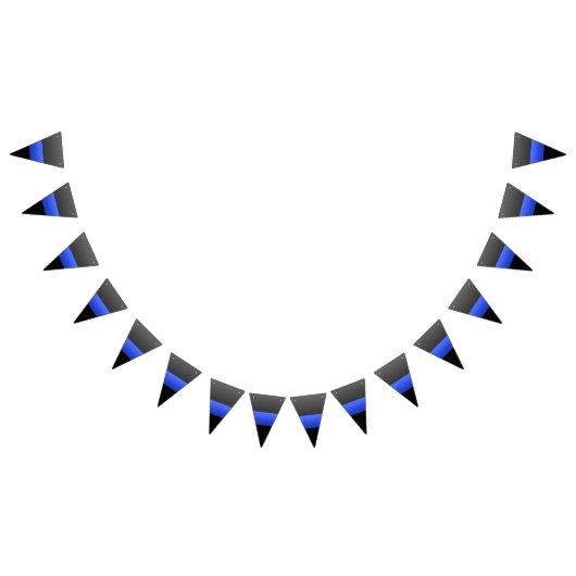 シン・ブルー・ライン・ポリス バンティングフラッグ (全)