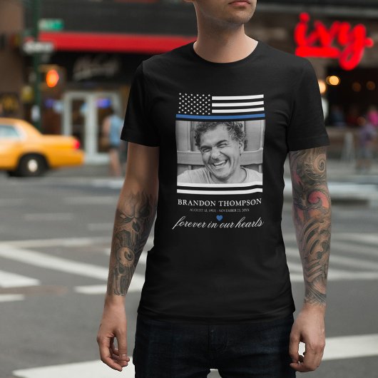 シン・ブルー・ライン メモリアル ポリス Tシャツ