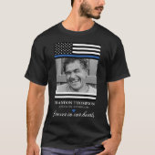 シン・ブルー・ライン メモリアル ポリス Tシャツ (正面)