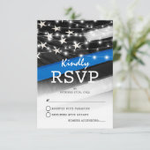 シン・ブルー・ライン | 警察旗 RSVP (スタンド正面)