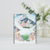 シヴァとパルヴァティの聖家族 ポストカード (スタンド正面)