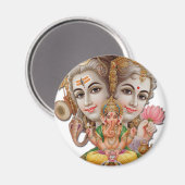 シヴァと家族 マグネット (正面/裏面)