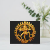 シヴァの踊り ポストカード (スタンド正面)