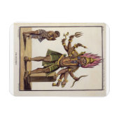 シヴァはバイラパトゥレンとして、悪しき悪態を持つ主 マグネット (横)