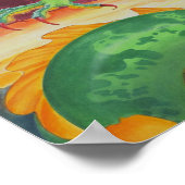 シヴァンドラゴン再設計プリント ポスター (角)