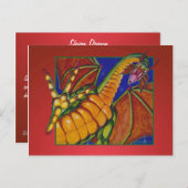 シヴァン・ドラゴン ポストカード (正面/裏面)