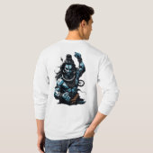 シヴァ卿の激しい型枠 – 最高の破壊者» Tシャツ (裏面フル)