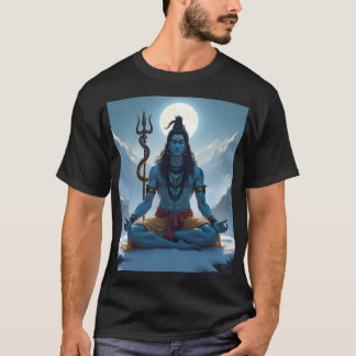 シヴァ卿ヒンドゥー教の生死の神 Tシャツ