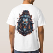 シヴァ卿:破壊と力の嵐» Tシャツ (裏面)