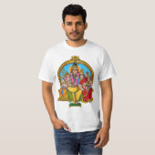 シヴァ家族Tシャツ Tシャツ (正面フル)