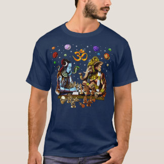 シヴァ対ガネシャのヒンドゥーチェス Tシャツ